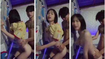 น้องดรีมขี้เงี่ยน ตั้งกล้องให้หนุ่มเด็กช่าง ยืนเย็ดไปถ่ายไป มองกล้องโชว์หน้าตาสุด