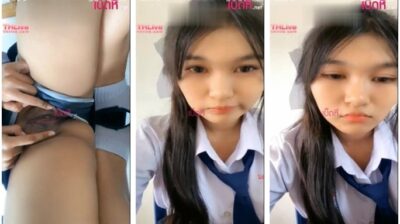 นักเรียนไทยตั้งกล้องเบ็ดหีคาชุด รับงานโชว์หีเสียว แอบคอลไลน์ในห้องน้ำโรงเรียน แหวกกระโปรงเห็นหีเต็ม ๆ แคมหีอวบน่าเย็ด