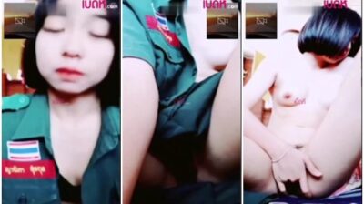 คอลเสียวนักเรียน ใส่ชุดเนตรนารีนั่งเบ็ดหีช่วยตัวเอง น่ารักผิวขาว รุ่นนี้หีกำลังฟิต นมตั้งเต้าน่าเย็ด