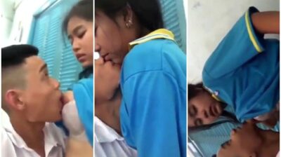 หลุดเด็กมัธยม แอบเย็ดกันหลังห้องตอนพักเที่ยง