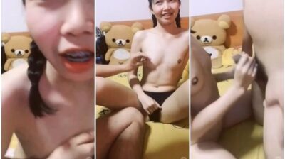 น้องหมวยเด็กม.ปลาย ไลฟ์สด THLive น่ารักไม่ไหว เย็ดกับแฟนห้อง VIP หาค่าเทอม