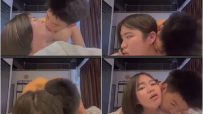เด็กม.ปลายผมสั้น แอบมาเย็ดกันตอนพ่อแม่ไม่อยู่บ้าน โดนแฟนปล่อยคลิปหลุดนักเรียนแบล็คเมลล์