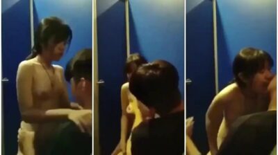 คลิปหลุดนักเรียน เด็กม.ปลายแอบเย็ดในห้องน้ำโรงเรียนในวันแก้ ร.