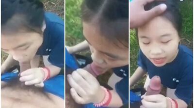 คาชุดเนรตนารี น้องเมย์เลิกเรียนมาโม๊กควยให้แฟนคาชุด