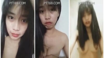 งานจากกลุ่มลับ นักเรียนขายคลิปเสียวหารายได้เสริม นมพึ่งตั้งเต้าโหนกหีใหญ่มาก