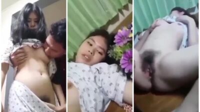 นักเรียนม.ต้น โดนดูดนม เขี่ยหี ในห้องน้ำ ติ้วจนหีแฉะ