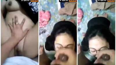 หลุดสาวแว่น เย็ดกันได้เเต่ห้ามส่งเสียงดัง เดี๋ยวคนในบ้านรู้ว่าเย็ดกัน