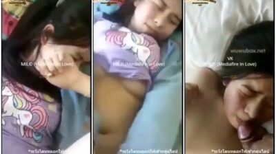 ตั้งกล้องเย็ดแฟนสาว หุ่นขาวอวบเย็ดมันกระแทกหีอย่างเสียว