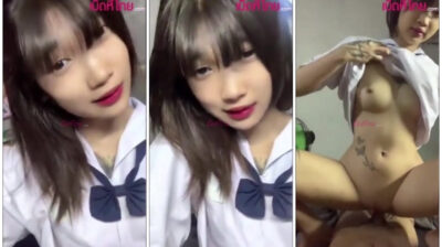 หลุดน้องเจน เด็กมัธยมมาร่านควย นัดเย็ดกับแฟน