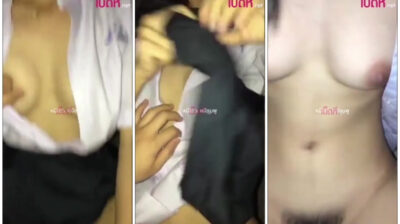 สาวน่ารักหุ่นบาง โดนรุ่นพี่พามาเย็ดหีถึงหอพัก