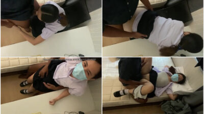 เย็ดแลกเกรด นักเรียนให้ครูเย็ด พาเข้าบ้านพักหลังเลิกเรียน แล้วจับเย็ดท่าหมา