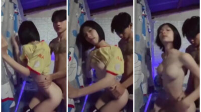 เย็ดเด็กม.ต้น น้องดรีมตั้งกล้องให้หนุ่มนักเรียนช่างเย็ดหี ซอยหีจนเกือบแตกใน