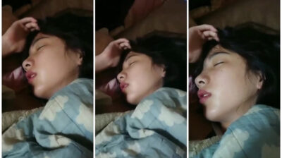 หลุดลักหลับ แอบเย็ดหลานสาว นอนหลับไม่รู้เรื่อง จับเย็ดสดแตกใส่ท้อง