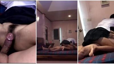 โดนเพื่อนเด้าหี เย็ดก่อนไปเรียน เย็ดร้องดังลั่น จัดหนักคาชุด