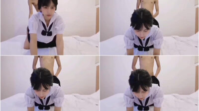 หลุดเด็กมัธยม ตั้งกล้องเย็ดกับแฟนคาชุด เย็ดท่าหมาไปด้วย เล่นโทรศัพท์ไปด้วย