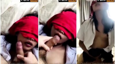 คลิปหลุดนักเรียน นักศึกษาโดนปิดตา จับกดหัวอมควย