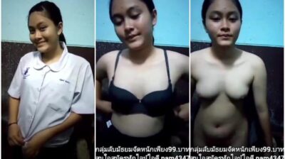 หลุดเด็กม.ต้น ตั้งกล้องโชว์ลีลาเสียวน้ำหีไหลเยิ้ม