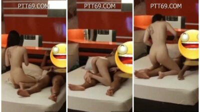 นักศึกษารับงาน โดนลูกค้าหลอกมาเย็ดที่ห้อง แอบตั้งกล้องถ่ายคลิปเก็บไว้