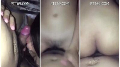 นักศึกษาเย็ดสด ขี้เงี่ยนโม๊คควยเสร็จขึ้นขย่มควยต่อ เห็นควยไม่ได้ต้องจับใส่ปากตลอด