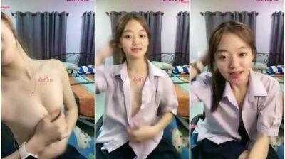 หลุดคอลเสียวกลุ่มลับ THLive น้องหมวยนักเรียนไทยเปิดกล้องคอลเสียว