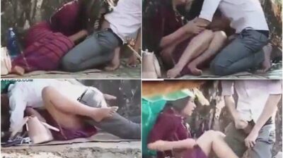 นักเรียนลาวแอบเย็ดครู เปิดผ้าถุงล่อคาชุดเลย เงี่ยนจัดเย็ดกลางวันแสก ๆ ไม่กลัวคนเห็น