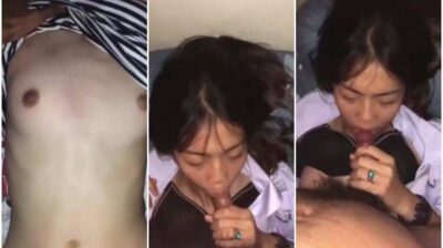 เย็ดสดน้องเนย นักเรียนอมควยเก่งชอบขย่มเย็ด หีอูมซอยมันได้แฟนควยใหญ่น้องให้เย็ดสดแตกใน