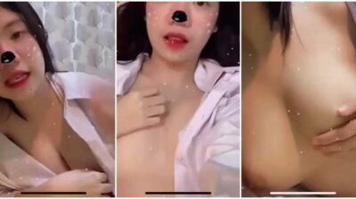 คลิปหลุดคอลเสียว น้องแพรวาน่ารักนมใหญ่ บีบนมยั่วเสียว ๆ