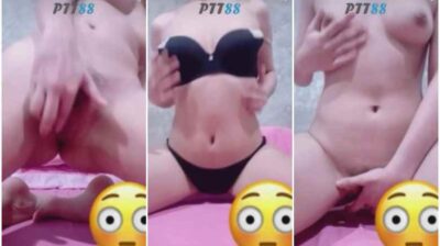 สาวรับงานคอลเสียว สวยน่ารักระดับดาว tiktok ตั้งกล้องเขี่ยเม็ดแตดจนน้ำแตก