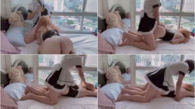 คู่รักคอสเพลย์ โดนควยเสียบท่าหมา กระเด้าหีไม่ยั้ง รูหีฟิตมากซอยสดไม่ใส่ถุงยาง เย็ดไปเสียวไป