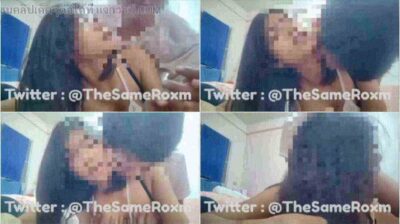 คู่รักตั้งกล้องเย็ดสด โดนแฟนกระแทกหีจุก ๆ เย็ดรัวไม่หยุดยืนซอยท่าหมา กระแทกจนหีแอ่น