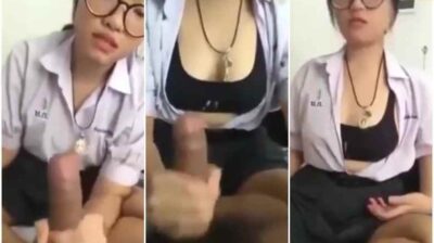 หลุดมัธยมเล่นเสียว แอบมาอมควยกันในห้องเรียน ดูดควยเสียว ๆ นมใหญ่เกินวัย น่าแตกใส่ปากจริง ๆ