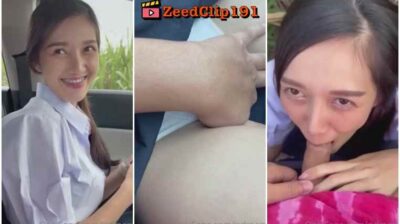 น้องดรีมเน็ตไอดอล เย็ดสดในไร่ข้าวโพด โดนผัวพาเข้าป่าแล้วยืนกระแทกหีจนแตกในคารู