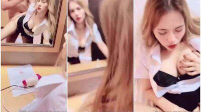 หลุดน้องเมจิก สาวนักศึกษาโดนเย็ดคาชุด มีทั้งยืนเย็ดหีกระเด้ารัว ๆ แถมจับเย็ดท่าหมาจนร้องลั่น