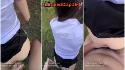 คลิปหลุดน้องดรีม นัดเย็ดกับชาวไร่ จับควยอมแล้วแอ่นหีให้เย็ดท่ากวางเหลียวหลัง กระหน่ำซอยกลางแจ้งอย่างฟิน