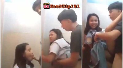 หลุดเด็กสาวม.ต้น ขนยังไม่ขึ้นนัดเย็ดกับลูก ผอ. เย็ดกันในห้องน้ำโรงเรียน จับซอยหีทำหน้าโคตรเงี่ยน