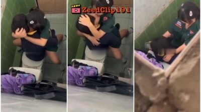 หลุดเย็ดในห้องน้ำ เนตรนารีเย็ดกับแฟนในโรงเรียน หนุ่มเทคนิคกับวัยรุ่นมัธยมแอบขย่มควยกันโคตรมันส์เย็ดกันคาชุด