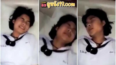 ครูเย็ดเด็กมอสอง แอบนัดมาเล่นเสียวกันในโรงเรียน ขอเย็ดก่อนน้องกลับบ้าน เงี่ยนควยจัดกระแทกหีเด็กไม่ยั้งคาชุดจนรูหีแดง