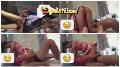 นักเรียนมอต้นหัดเงี่ยน นัดเย็ดกับแฟนแล้วถ่ายคลิปตอนเย็ด หีสวยมากรูหียังฟิตแน่น โดนควยเย็ดรูแตดอย่างฟินหี