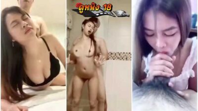 คลิปหลุดนักเรียน โดนหนุ่มควยใหญ่จับเย็ดโคตรเสียว ยัดควยเย็ดท่าหมาแน่นหีเสียวรูแตด ซอยควยจนน้ำเงี่ยนแตกคารูหี