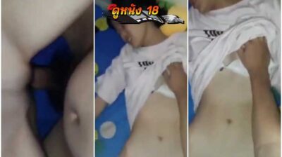 คลิปหลุดทางบ้าน นักเรียนมอต้นน่ารักหุ่นดีหีโหนกหมอยเพิ่งขึ้น โดนรุ่นพี่ควยใหญ่พามาเย็ดสดจนรูหีน้ำเงี่ยนไหลเยิ้ม