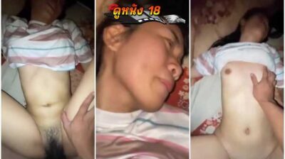 คลิปหลุดน้องณิชา อัดคลิปตอนเย็ดกัน โดนแฟนหนุ่มพาไปเย็ดสด เอาควยถูเม็ดแตดจนหีแฉะจับควยกระแทกน้ำหีแตกคาควย