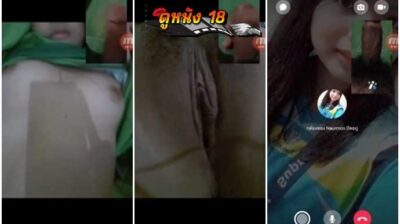 หลุดน้องมิ้นท์ขี้เงี่ยน โดนรุ่นพี่หลอกให้เปิดกล้องวิดีโอคอลเสียว เปิดนมเปิดหีให้ดู ตั้งกล้องจ่อหีโชว์โคตรเด็ด